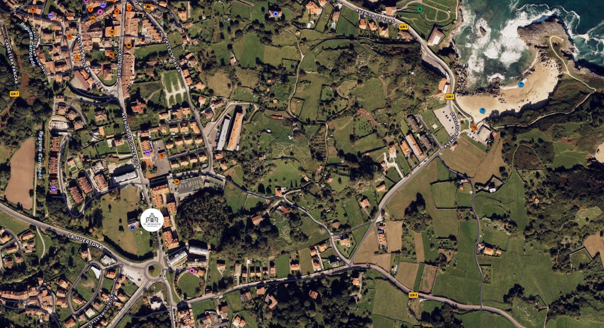 El Mirador Del Orfanato Leilighet Llanes Eksteriør bilde